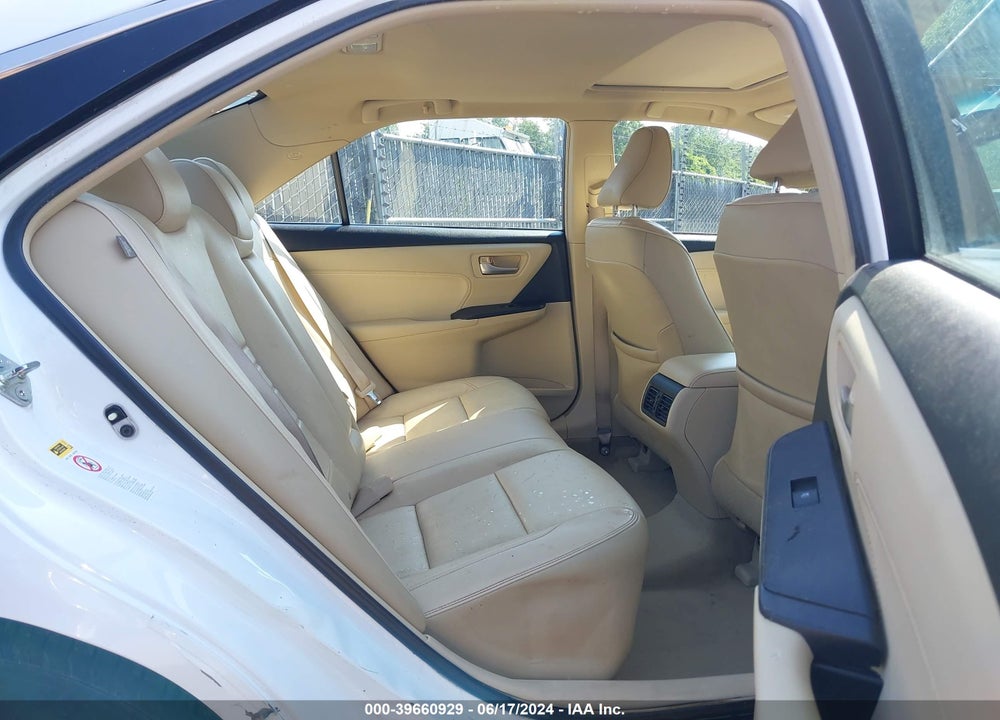 2015 TOYOTA CAMRY XLE V6 VIN: 4T1BK1FK1FU029537