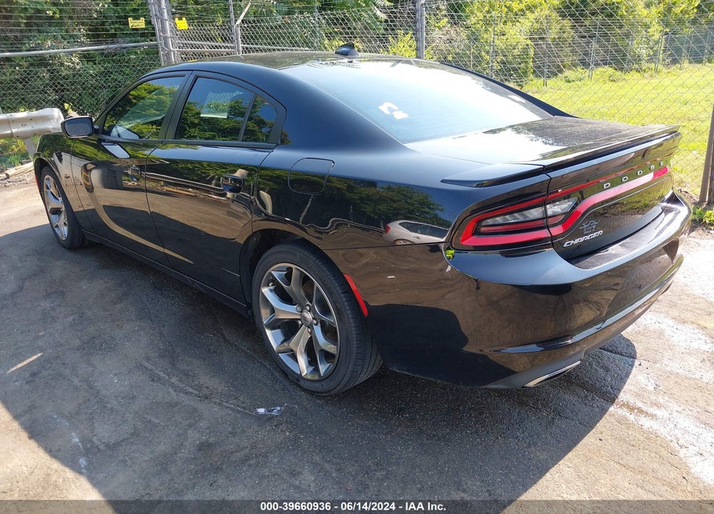 2017 DODGE CHARGER SXT RWD VIN: 2C3CDXHG3HH520491