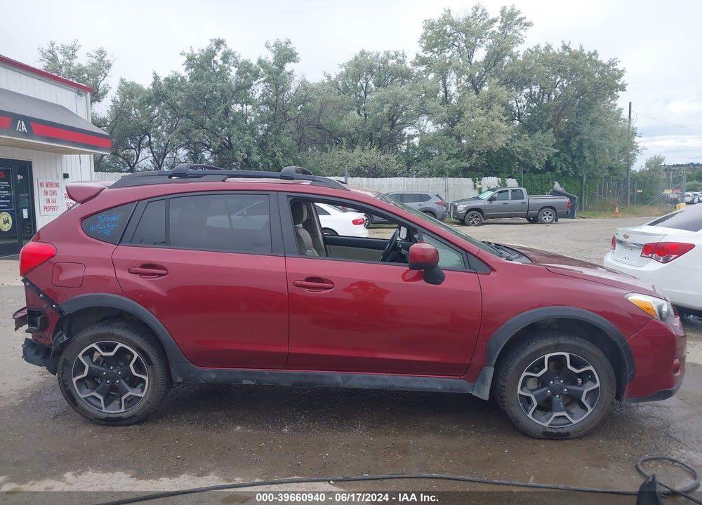2014 SUBARU XV CROSSTREK 2.0I LIMITED VIN: JF2GPAGC7E8292014