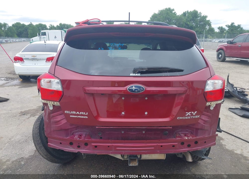 2014 SUBARU XV CROSSTREK 2.0I LIMITED VIN: JF2GPAGC7E8292014
