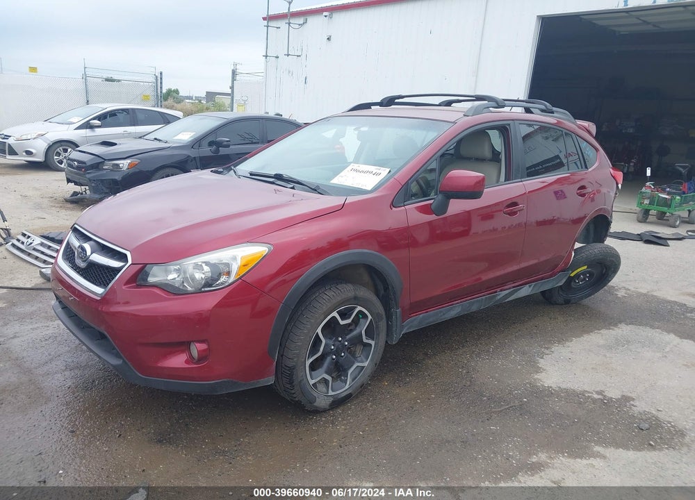 2014 SUBARU XV CROSSTREK 2.0I LIMITED VIN: JF2GPAGC7E8292014