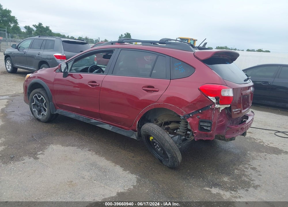 2014 SUBARU XV CROSSTREK 2.0I LIMITED VIN: JF2GPAGC7E8292014