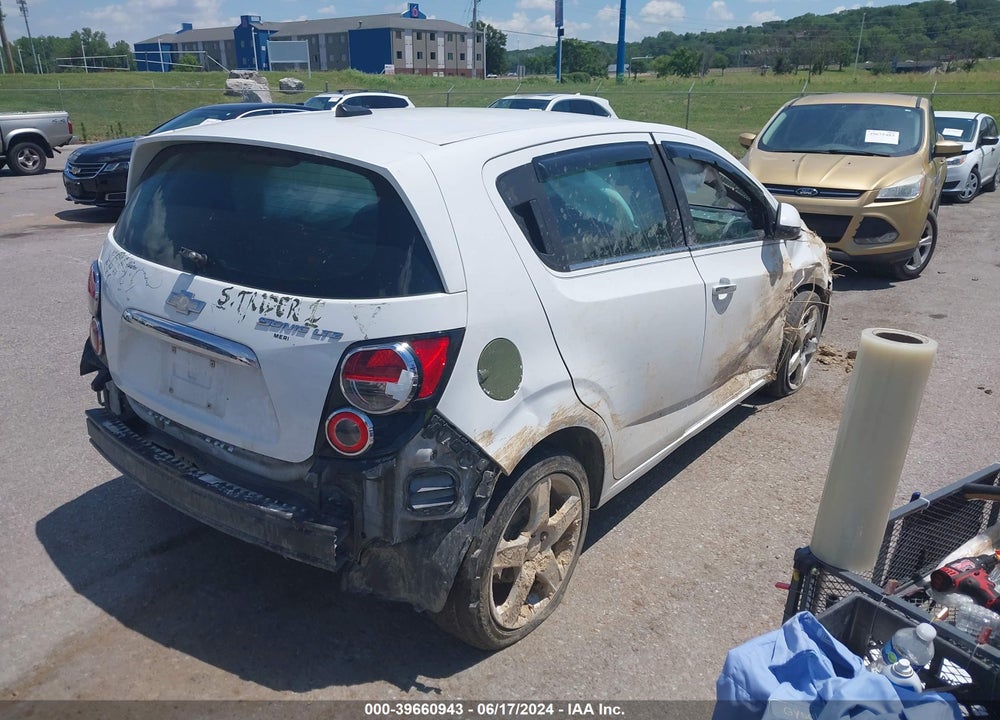 2013 CHEVROLET SONIC LTZ AUTO VIN: 1G1JE6SH9D4143483