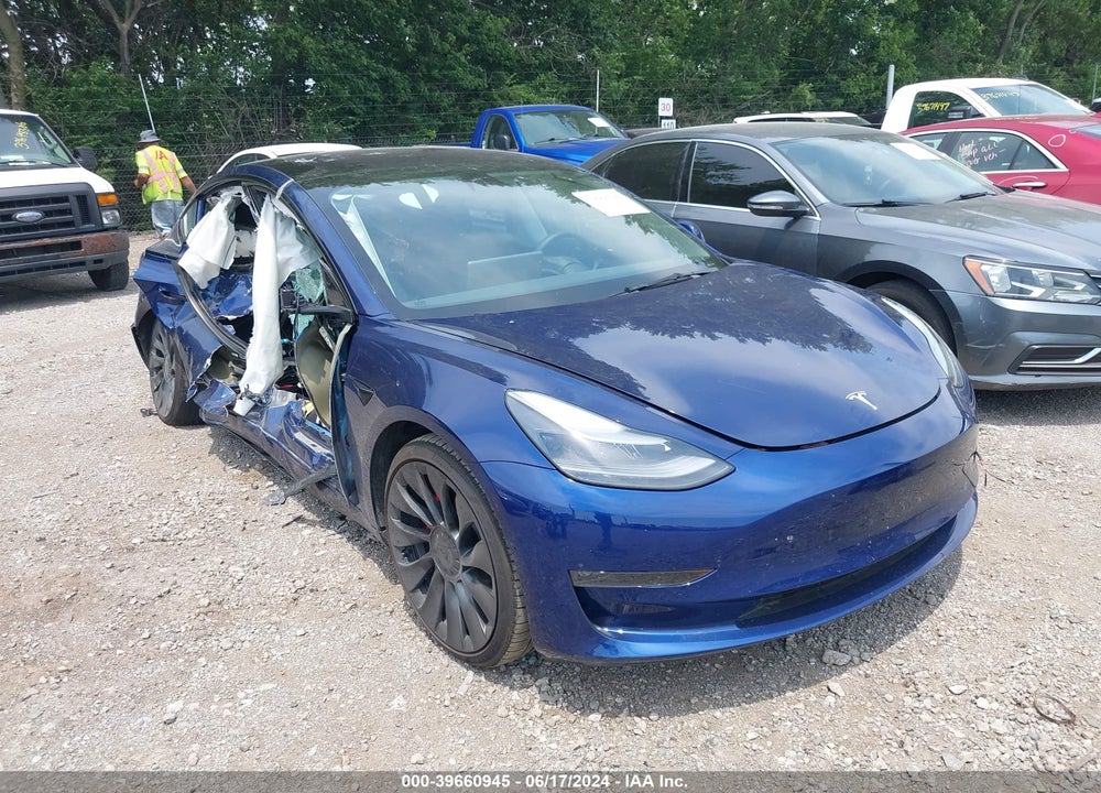 2023 TESLA MODEL 3 PERFORMANCE DUAL MOTOR ALL-WHEEL DRIVE VIN: 5YJ3E1EC6PF479270