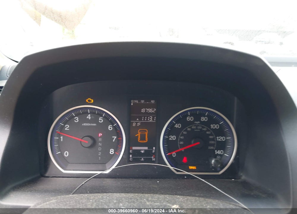 2009 HONDA CR-V EX-L VIN: 5J6RE48789L046537