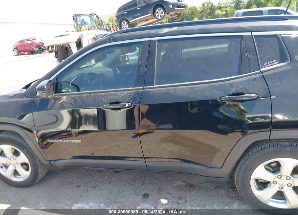 2019 JEEP COMPASS LATITUDE FWD VIN: 3C4NJCBB1KT855847