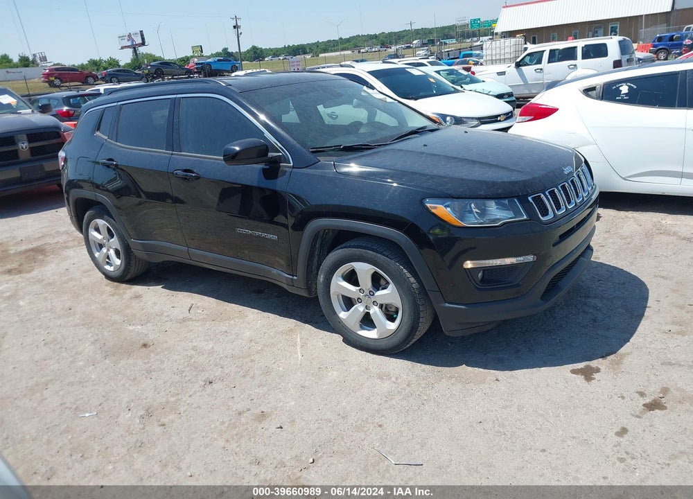 2019 JEEP COMPASS LATITUDE FWD VIN: 3C4NJCBB1KT855847