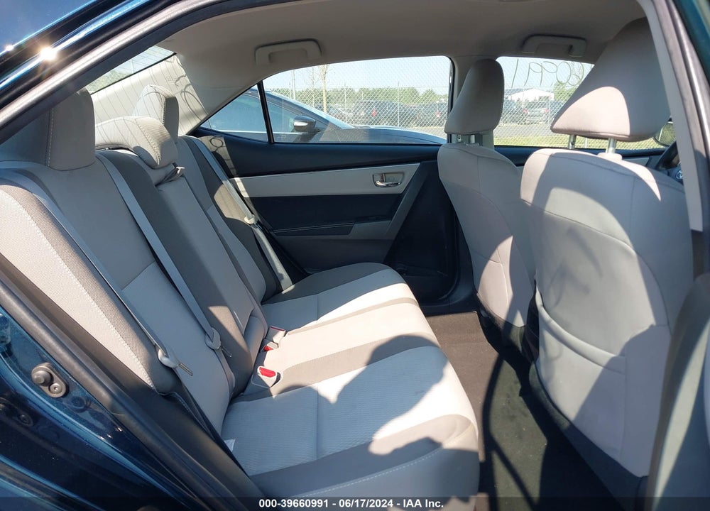 2018 TOYOTA COROLLA LE VIN: 2T1BURHE2JC091586