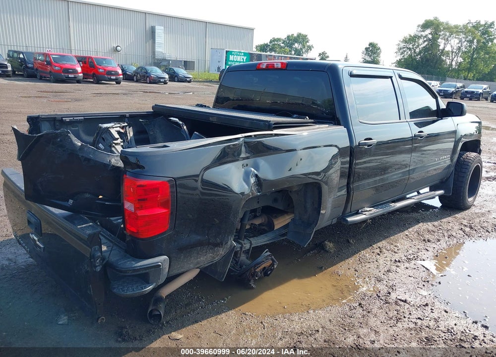 2018 CHEVROLET SILVERADO 1500 CUSTOM VIN: 3GCUKPEC3JG372968