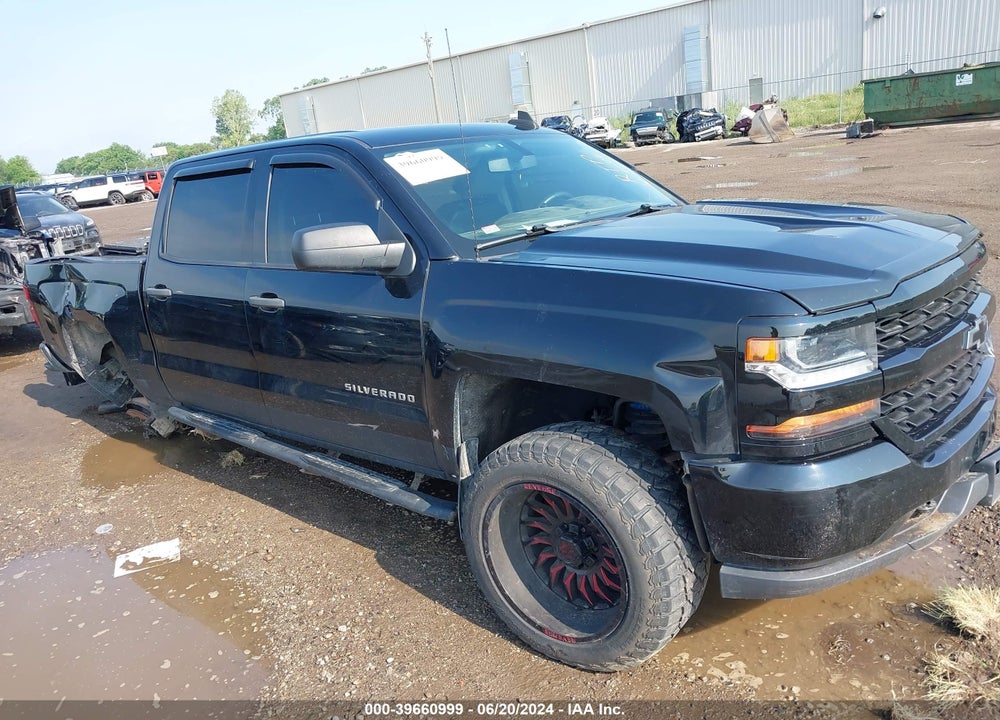 2018 CHEVROLET SILVERADO 1500 CUSTOM VIN: 3GCUKPEC3JG372968