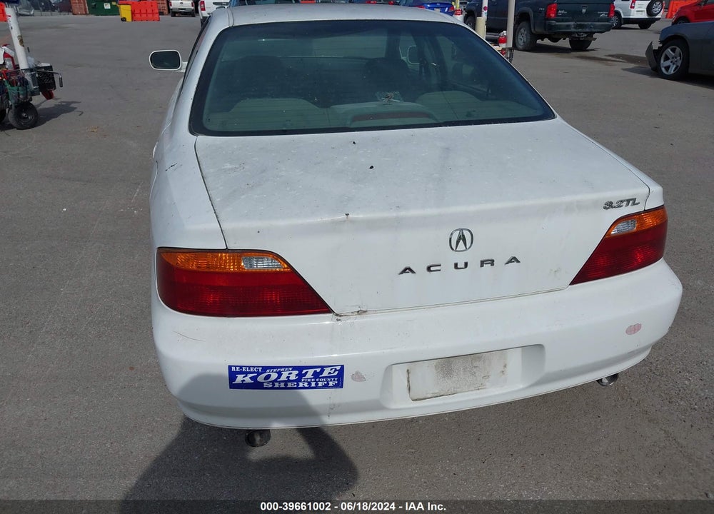 2000 ACURA TL 3.2 VIN: 19UUA5663YA037963