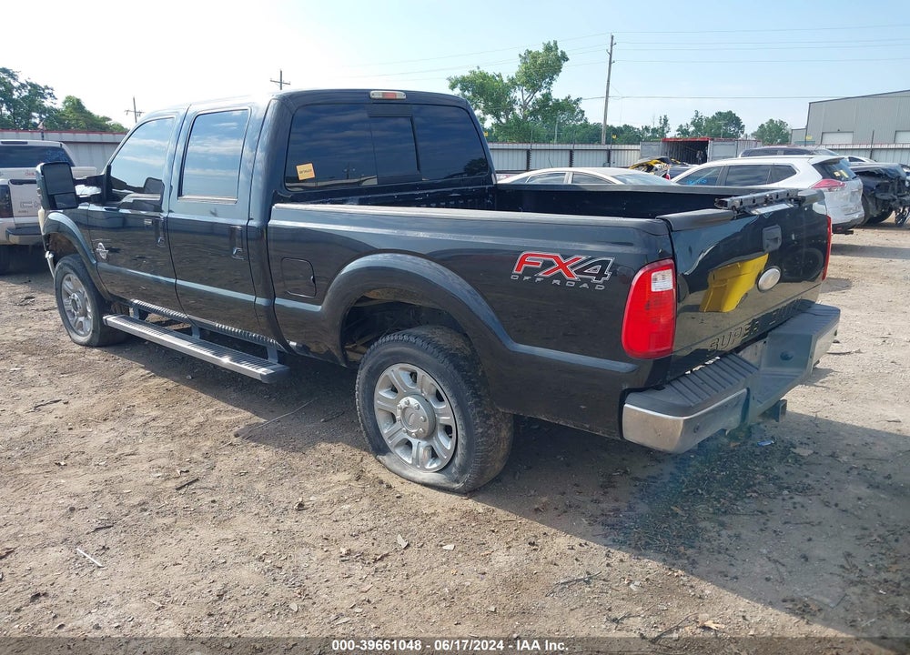 2012 FORD F-250 LARIAT VIN: 1FT7W2BT2CEB91914