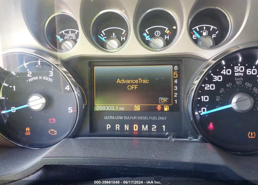2012 FORD F-250 LARIAT VIN: 1FT7W2BT2CEB91914