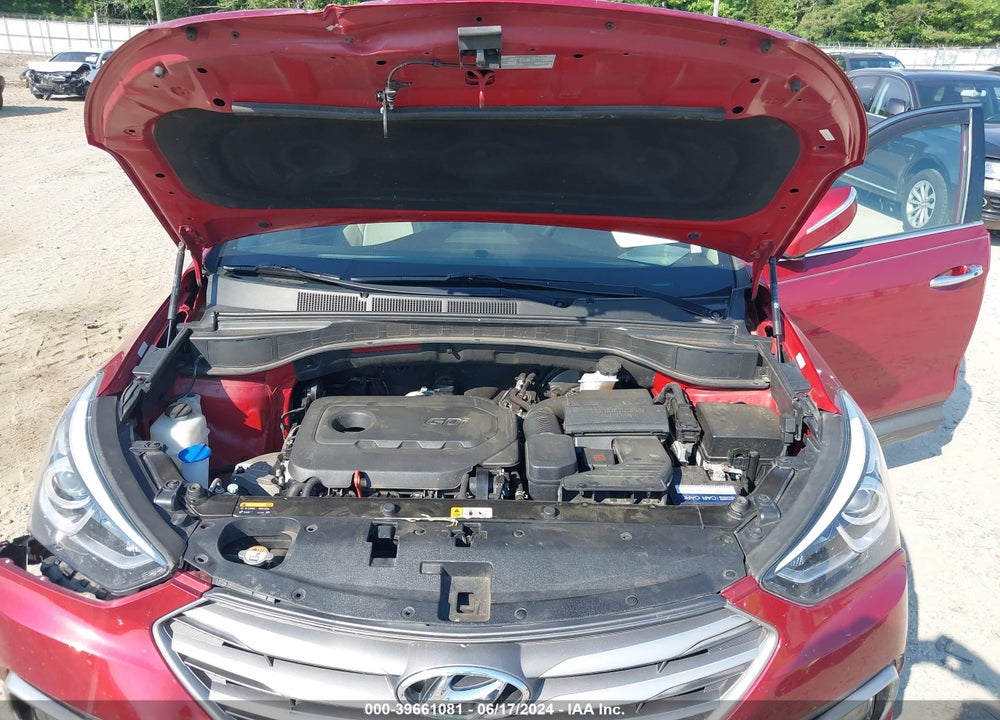2017 HYUNDAI SANTA FE SPORT 2.4L VIN: 5XYZUDLBXHG491814