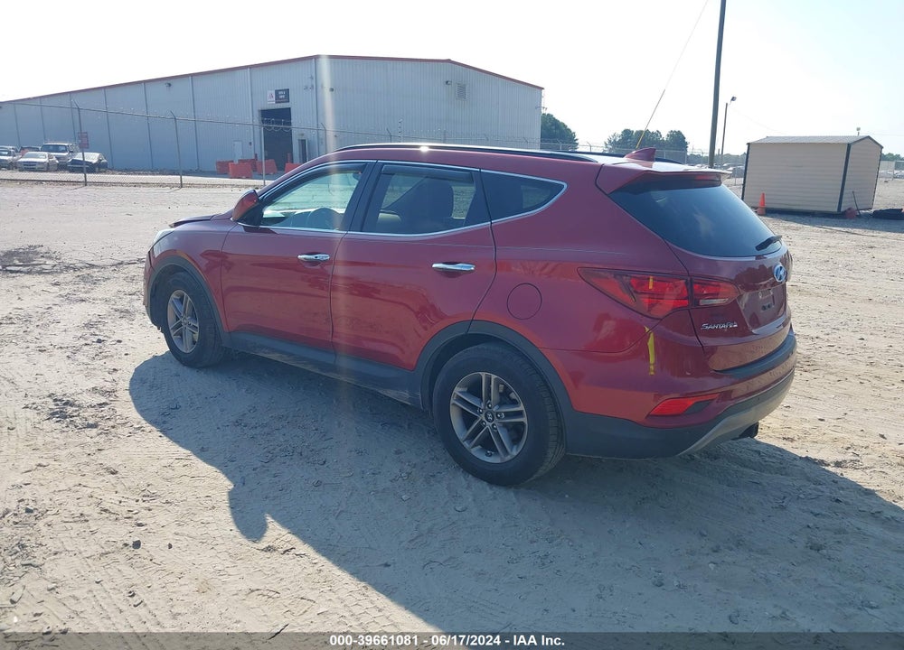 2017 HYUNDAI SANTA FE SPORT 2.4L VIN: 5XYZUDLBXHG491814
