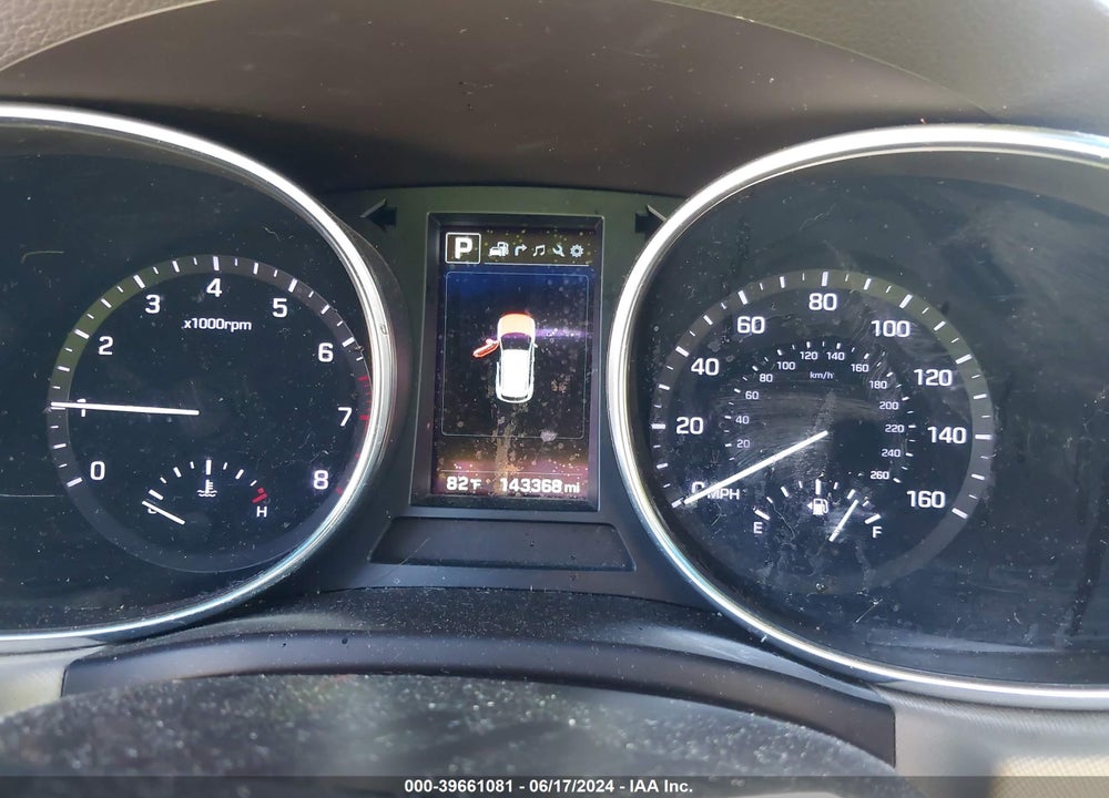 2017 HYUNDAI SANTA FE SPORT 2.4L VIN: 5XYZUDLBXHG491814