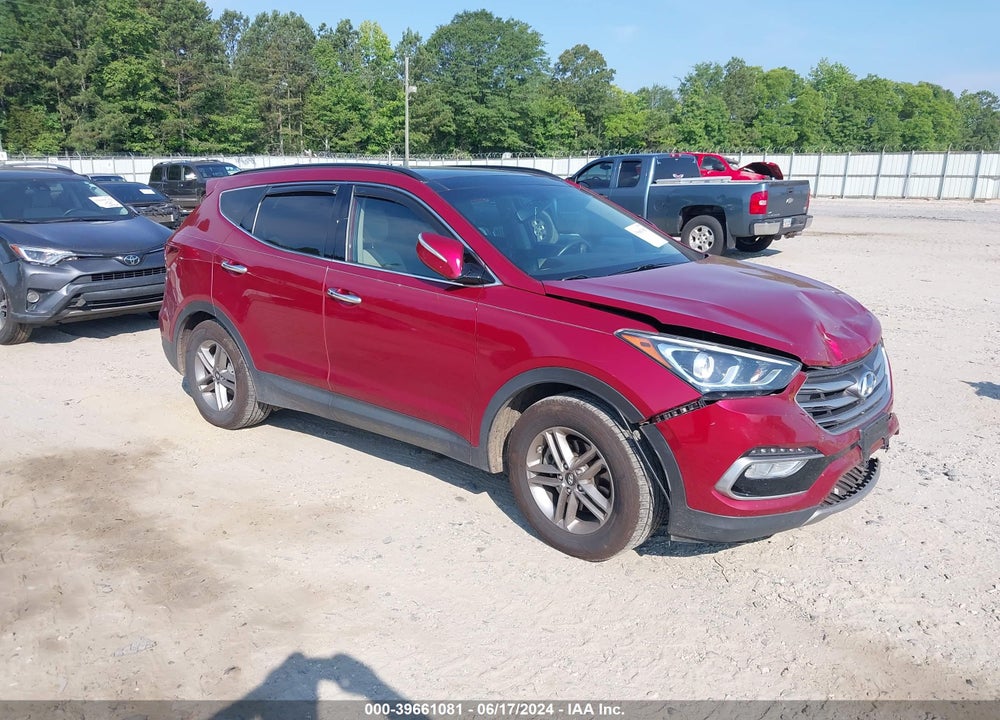 2017 HYUNDAI SANTA FE SPORT 2.4L VIN: 5XYZUDLBXHG491814