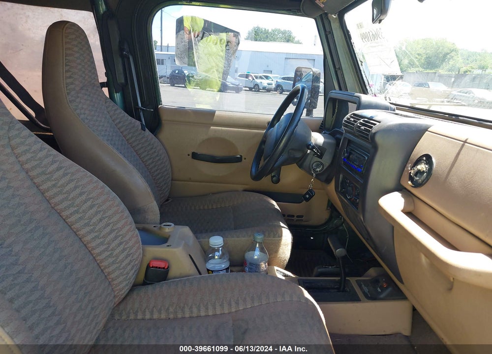 1999 JEEP WRANGLER SPORT VIN: 1J4FY19S8XP481267