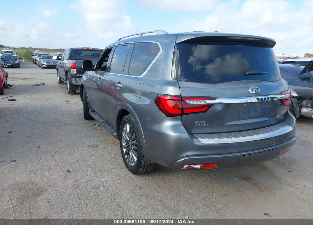 2021 INFINITI QX80 SENSORY AWD VIN: JN8AZ2BE2M9267581