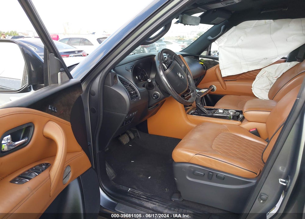 2021 INFINITI QX80 SENSORY AWD VIN: JN8AZ2BE2M9267581