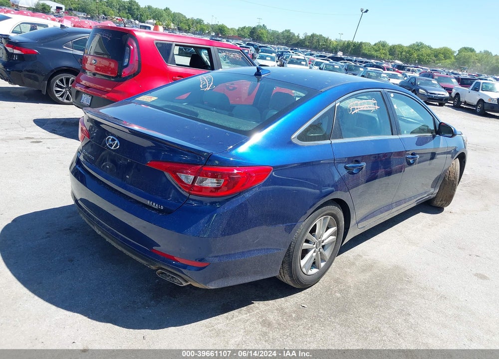 2016 HYUNDAI SONATA SE VIN: 5NPE24AF0GH323066