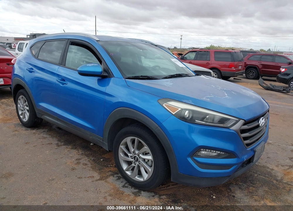2016 HYUNDAI TUCSON SE VIN: KM8J33A46GU154564