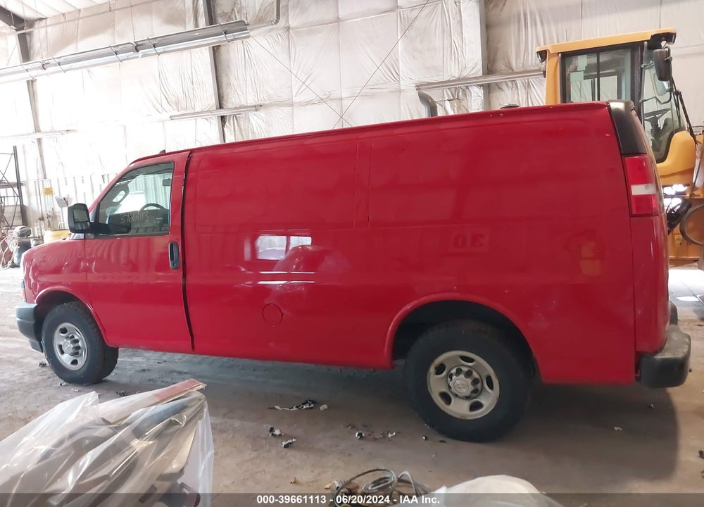 2018 CHEVROLET EXPRESS 2500 WORK VAN VIN: 1GCWGAFG9J1304634