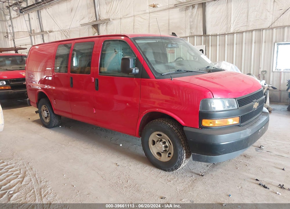 2018 CHEVROLET EXPRESS 2500 WORK VAN VIN: 1GCWGAFG9J1304634