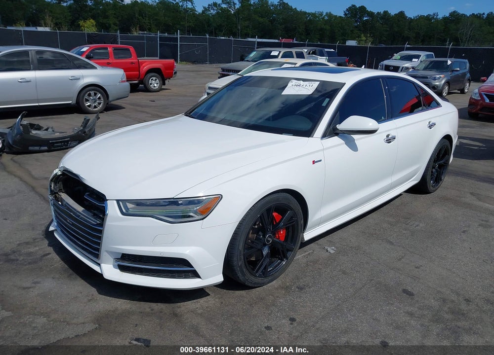 2016 AUDI A6 3.0T PREMIUM PLUS VIN: WAUFGAFC0GN076647