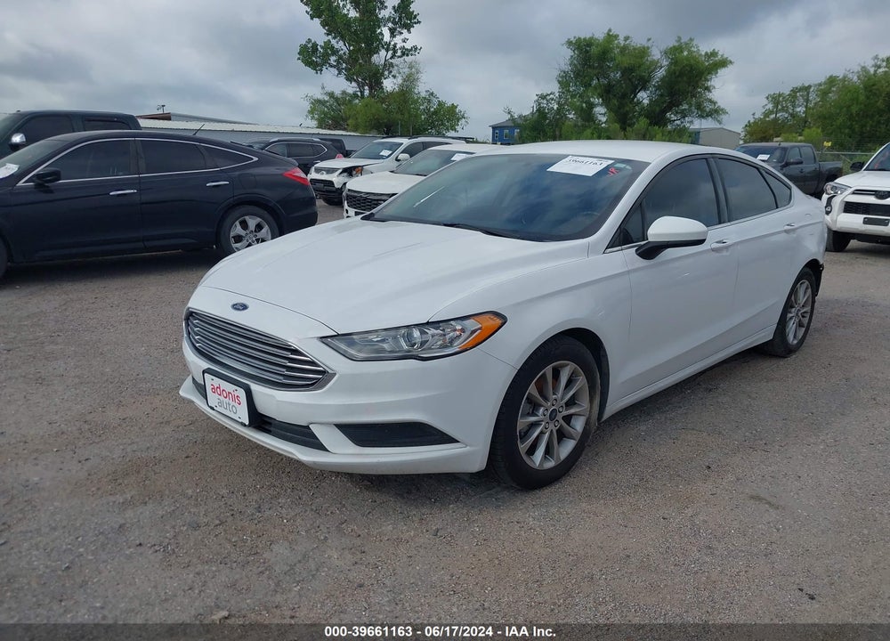 2017 FORD FUSION S VIN: 3FA6P0G72HR163078