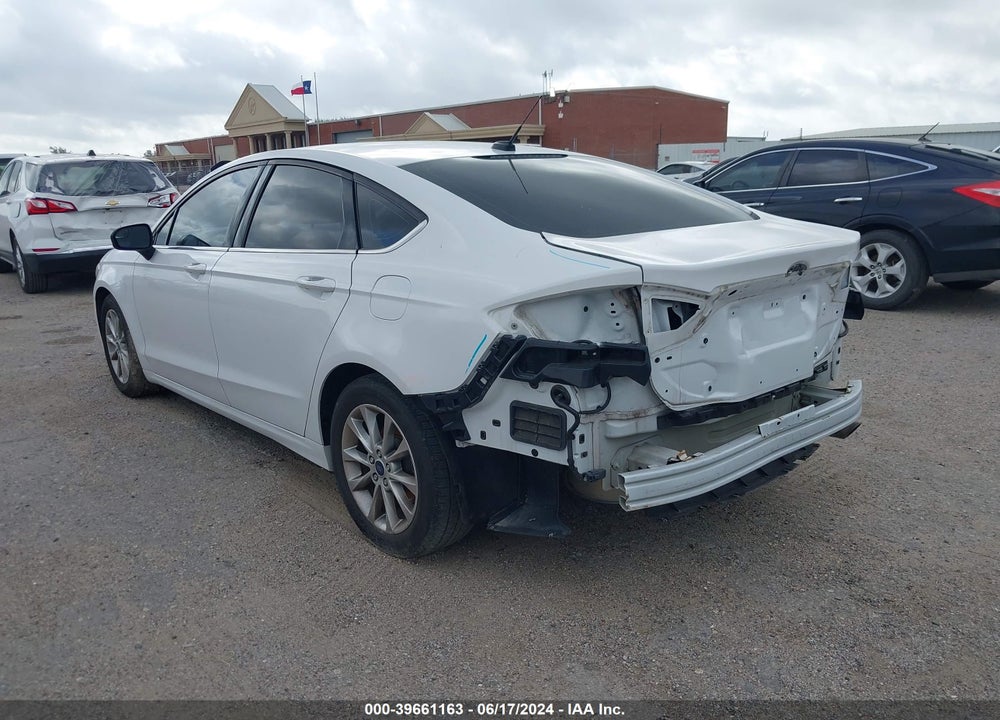2017 FORD FUSION S VIN: 3FA6P0G72HR163078
