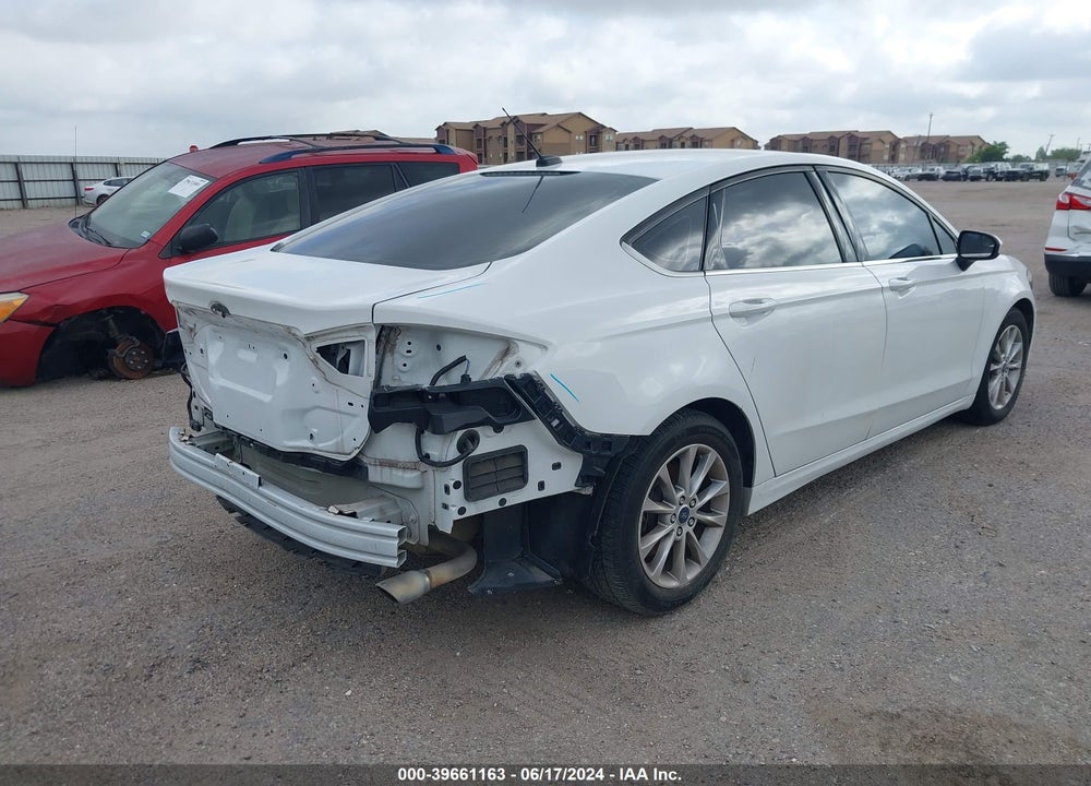 2017 FORD FUSION S VIN: 3FA6P0G72HR163078