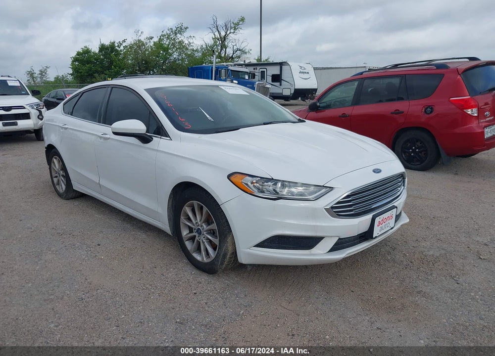 2017 FORD FUSION S VIN: 3FA6P0G72HR163078