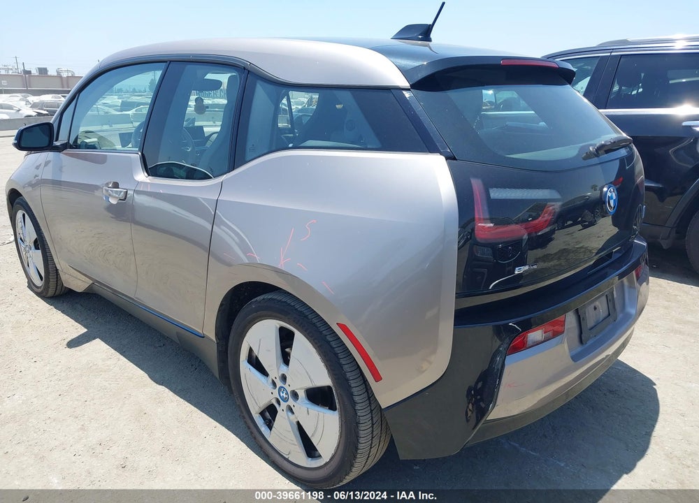 2015 BMW I3 BASE W/RANGE EXTENDER VIN: WBY1Z4C5XFV278469