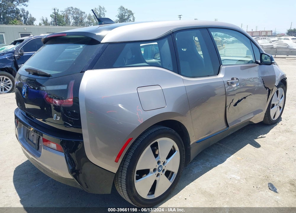 2015 BMW I3 BASE W/RANGE EXTENDER VIN: WBY1Z4C5XFV278469