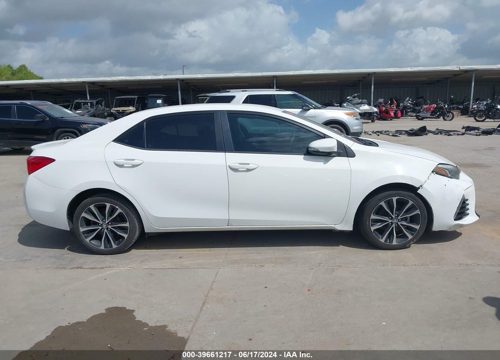 2018 TOYOTA COROLLA SE VIN: 5YFBURHE5JP769330