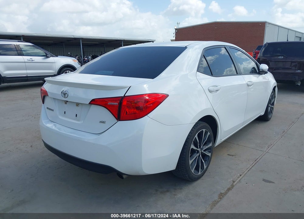 2018 TOYOTA COROLLA SE VIN: 5YFBURHE5JP769330