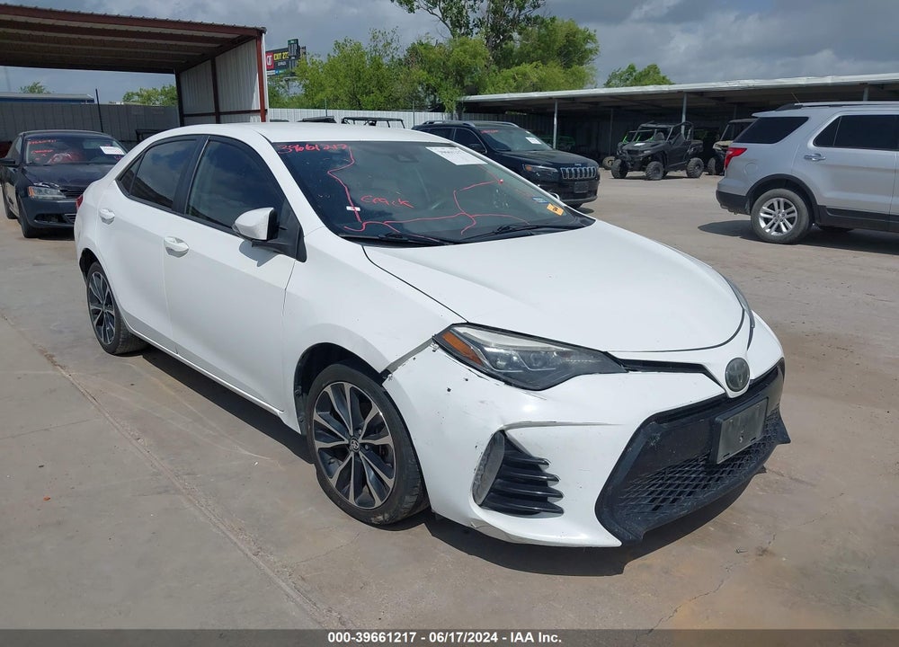 2018 TOYOTA COROLLA SE VIN: 5YFBURHE5JP769330