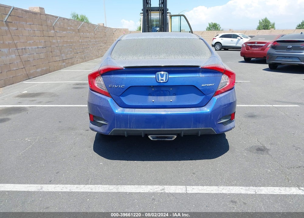 2019 HONDA CIVIC SPORT VIN: 2HGFC2F85KH578749