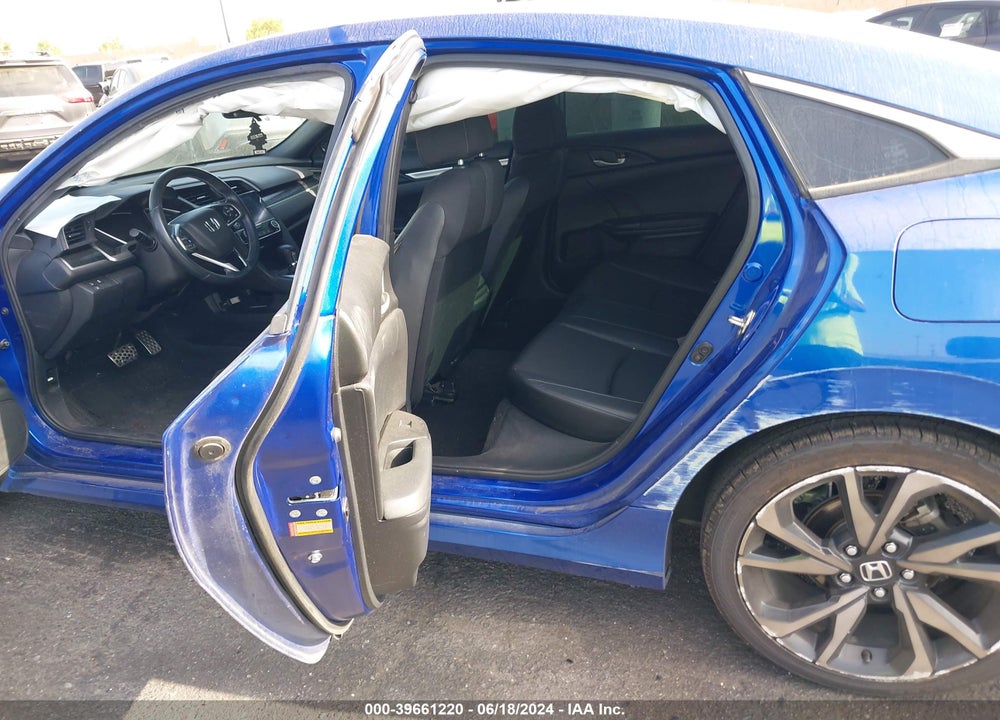 2019 HONDA CIVIC SPORT VIN: 2HGFC2F85KH578749