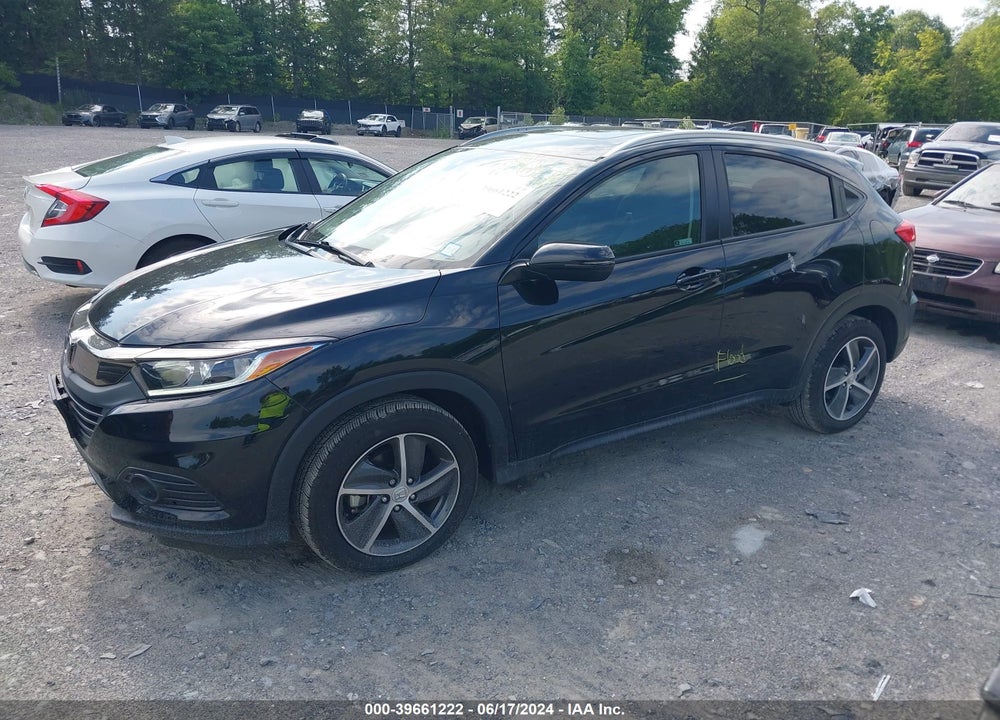 2022 HONDA HR-V AWD EX VIN: 3CZRU6H51NM762332