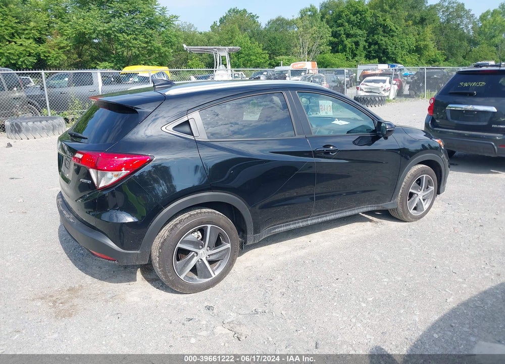 2022 HONDA HR-V AWD EX VIN: 3CZRU6H51NM762332