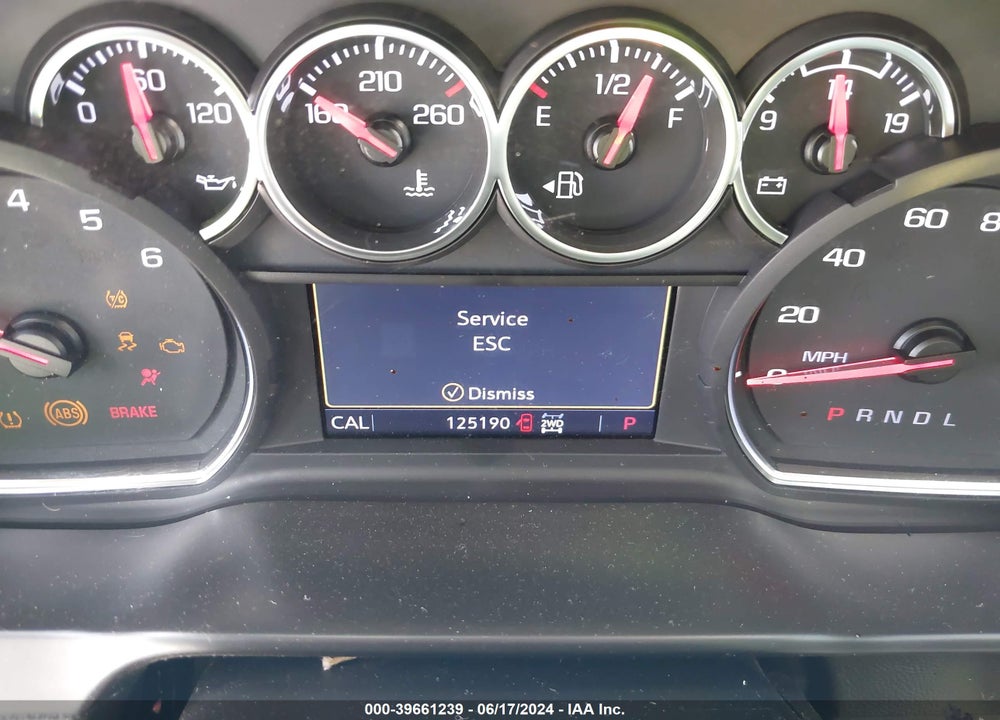2020 CHEVROLET SILVERADO 1500 4WD SHORT BED LTZ VIN: 1GCUYGEL0LZ365624