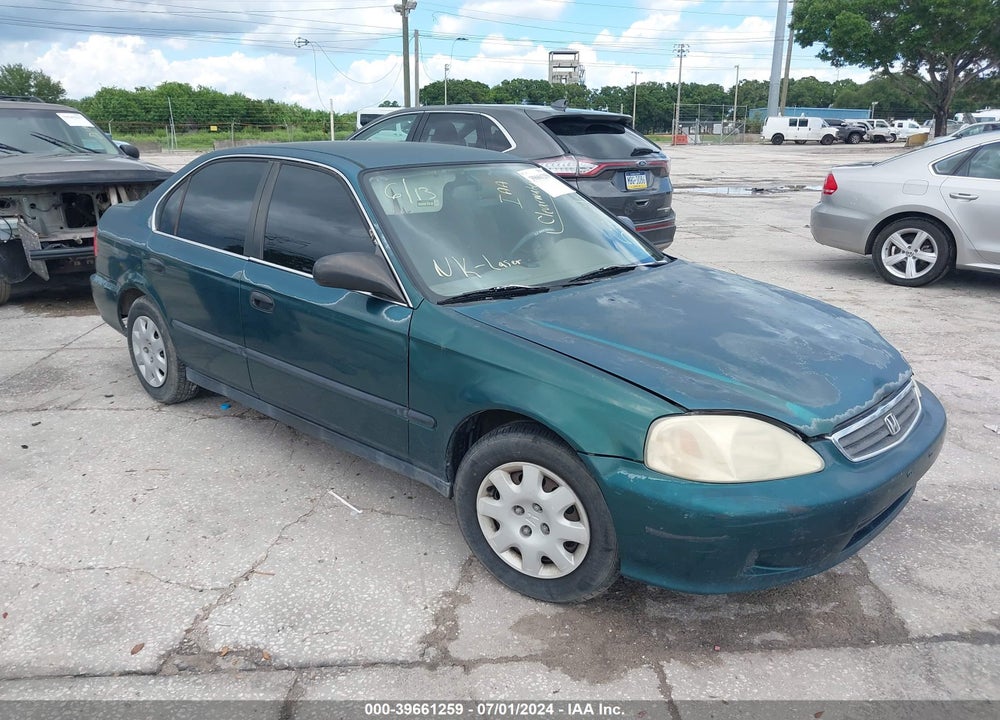 2000 HONDA CIVIC LX VIN: 2HGEJ6577YH586426
