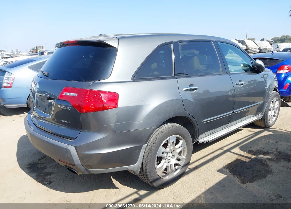 2008 ACURA MDX TECHNOLOGY PACKAGE VIN: 2HNYD28388H517355