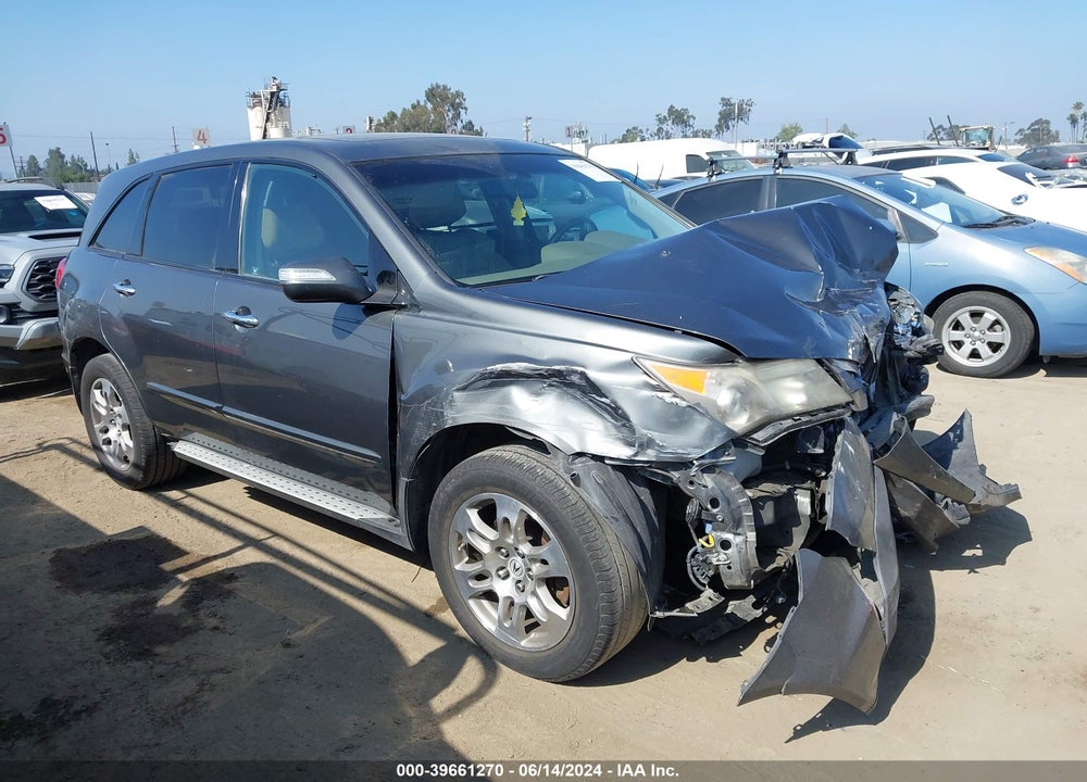 2008 ACURA MDX TECHNOLOGY PACKAGE VIN: 2HNYD28388H517355