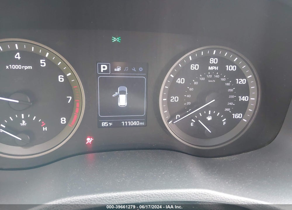 2016 HYUNDAI TUCSON SE VIN: KM8J23A40GU075815