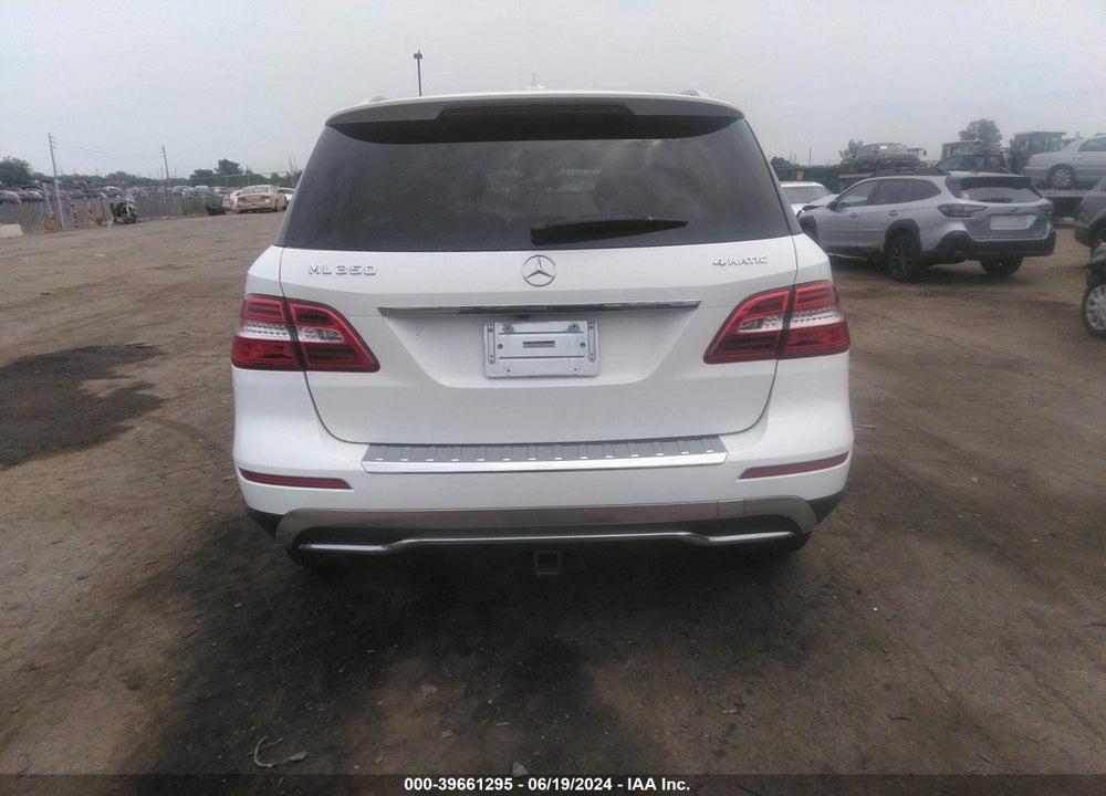 2014 MERCEDES-BENZ ML 350 4MATIC VIN: 4JGDA5HBXEA399692