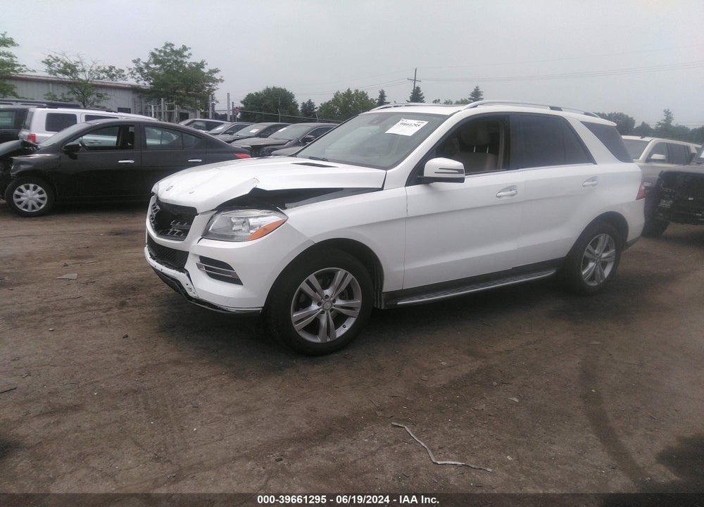 2014 MERCEDES-BENZ ML 350 4MATIC VIN: 4JGDA5HBXEA399692