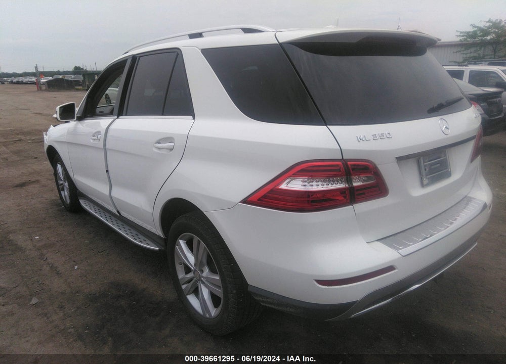 2014 MERCEDES-BENZ ML 350 4MATIC VIN: 4JGDA5HBXEA399692